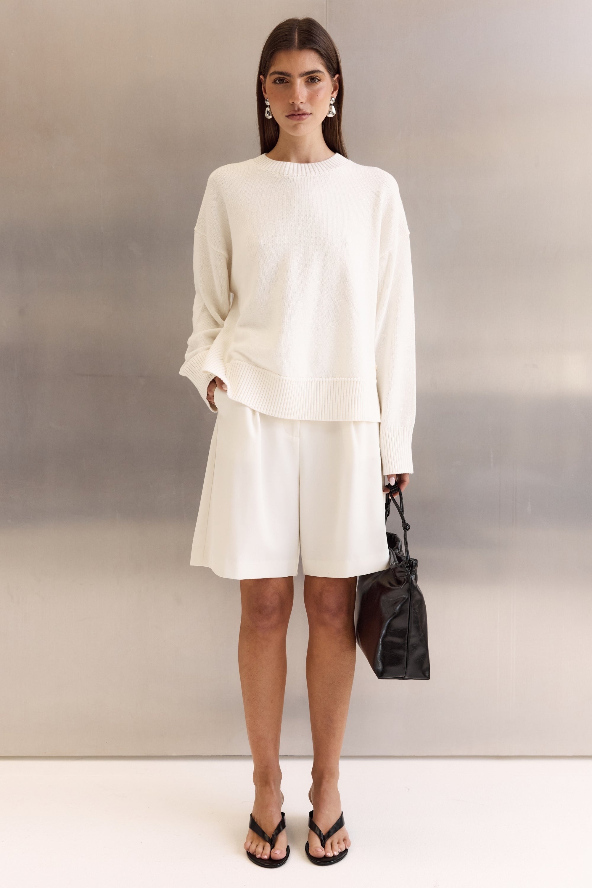 Emberley Knit Jumper (Cream)