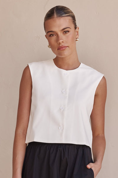 Dana Vest (White)