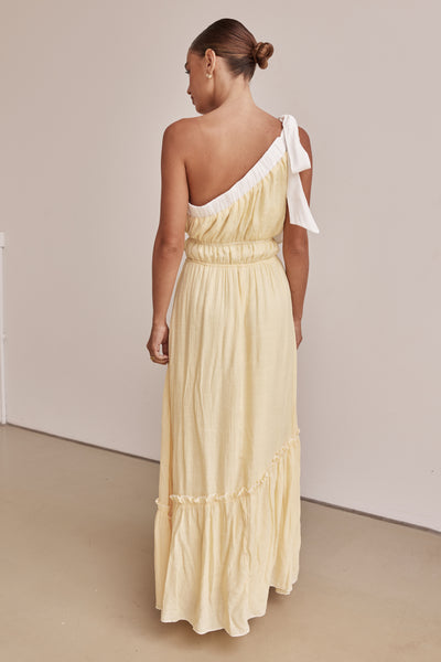 Cory Maxi Dress (Lemon)