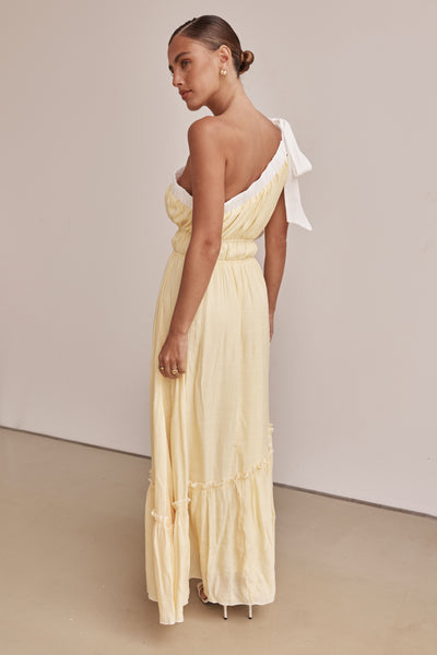 Cory Maxi Dress (Lemon)