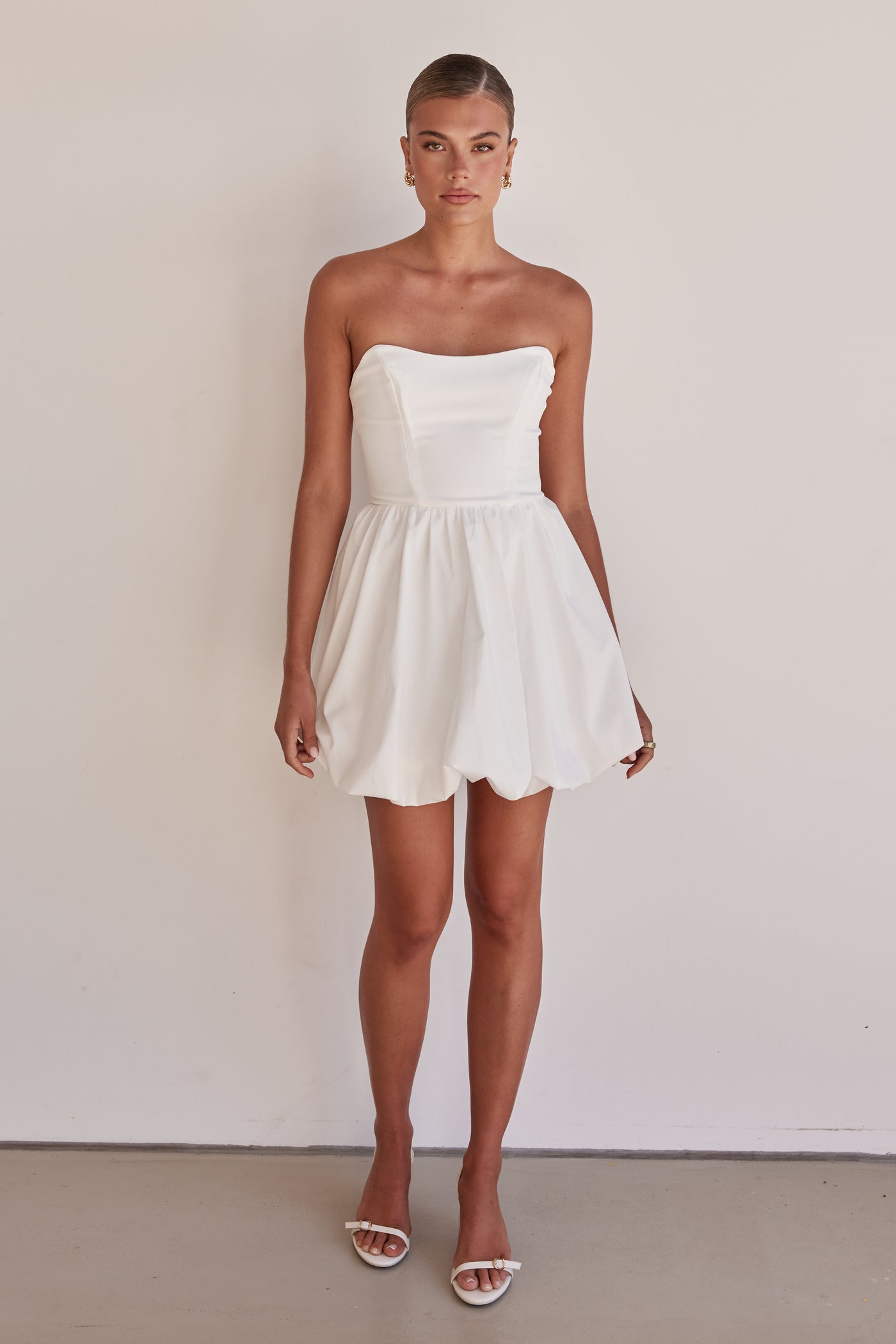 Niamh Mini Dress (White)