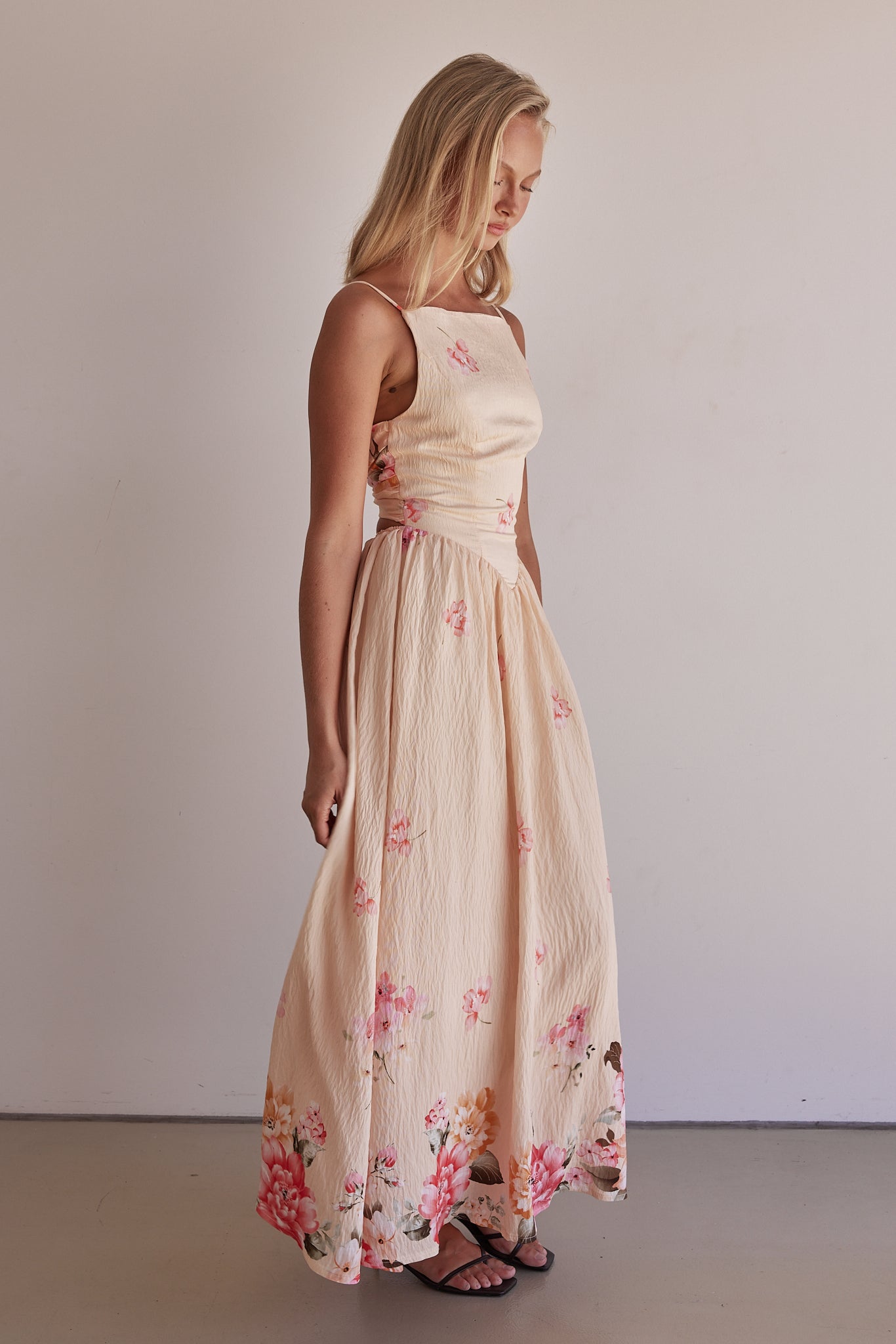 Grady Maxi Dress (Orange)