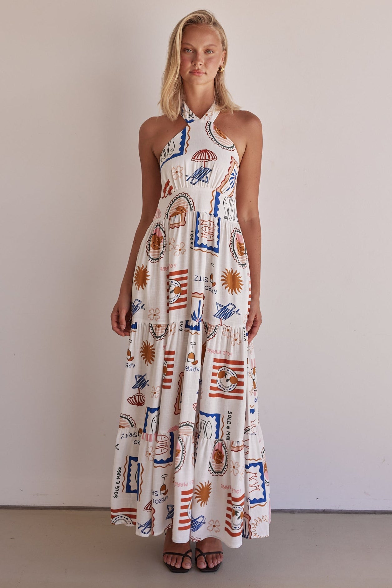 Jesse Maxi Dress (White)