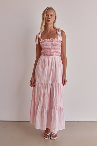 Leilani Maxi Dress (Pink)