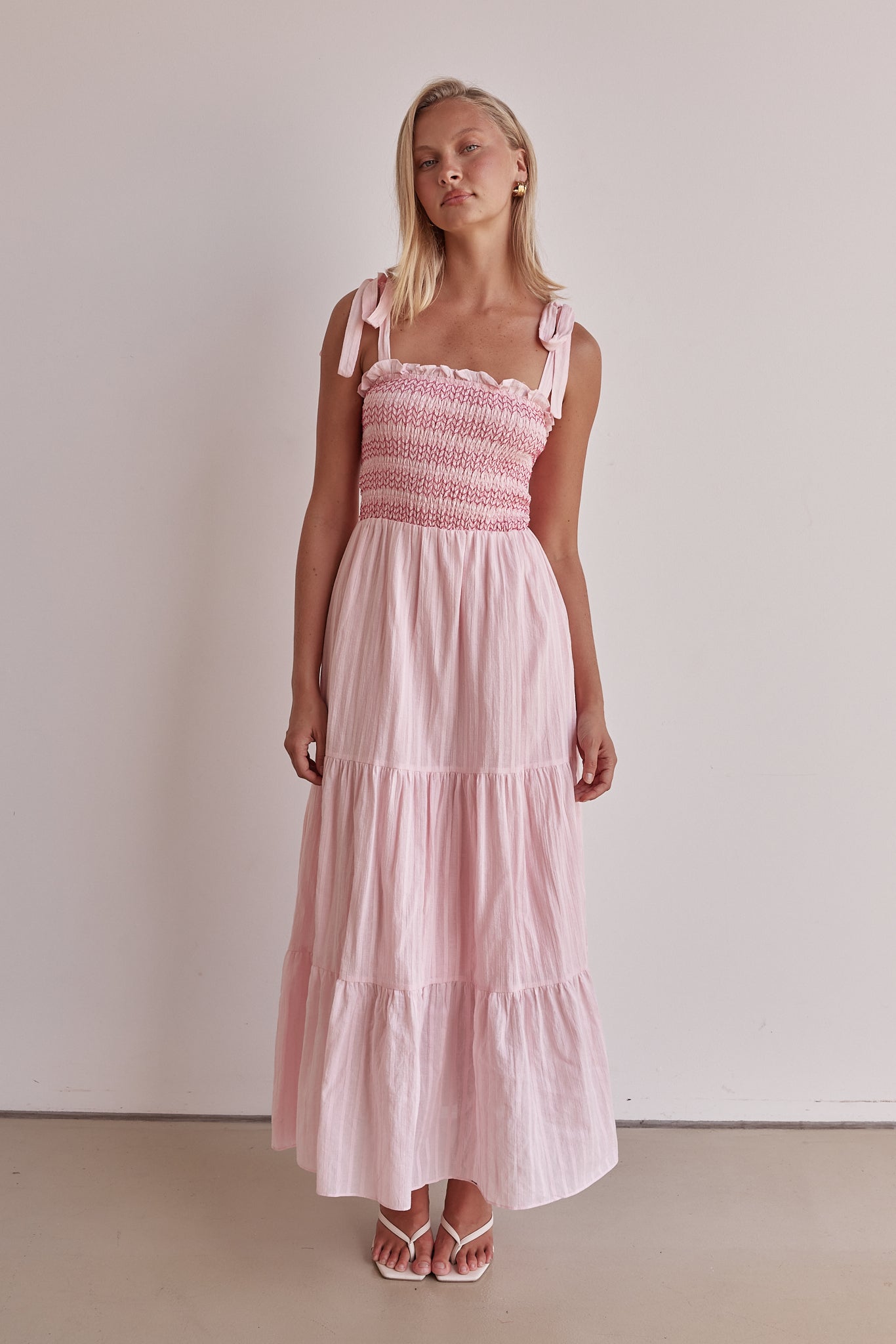 Leilani Maxi Dress (Pink)