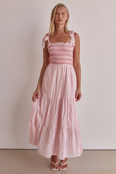 Leilani Maxi Dress (Pink)