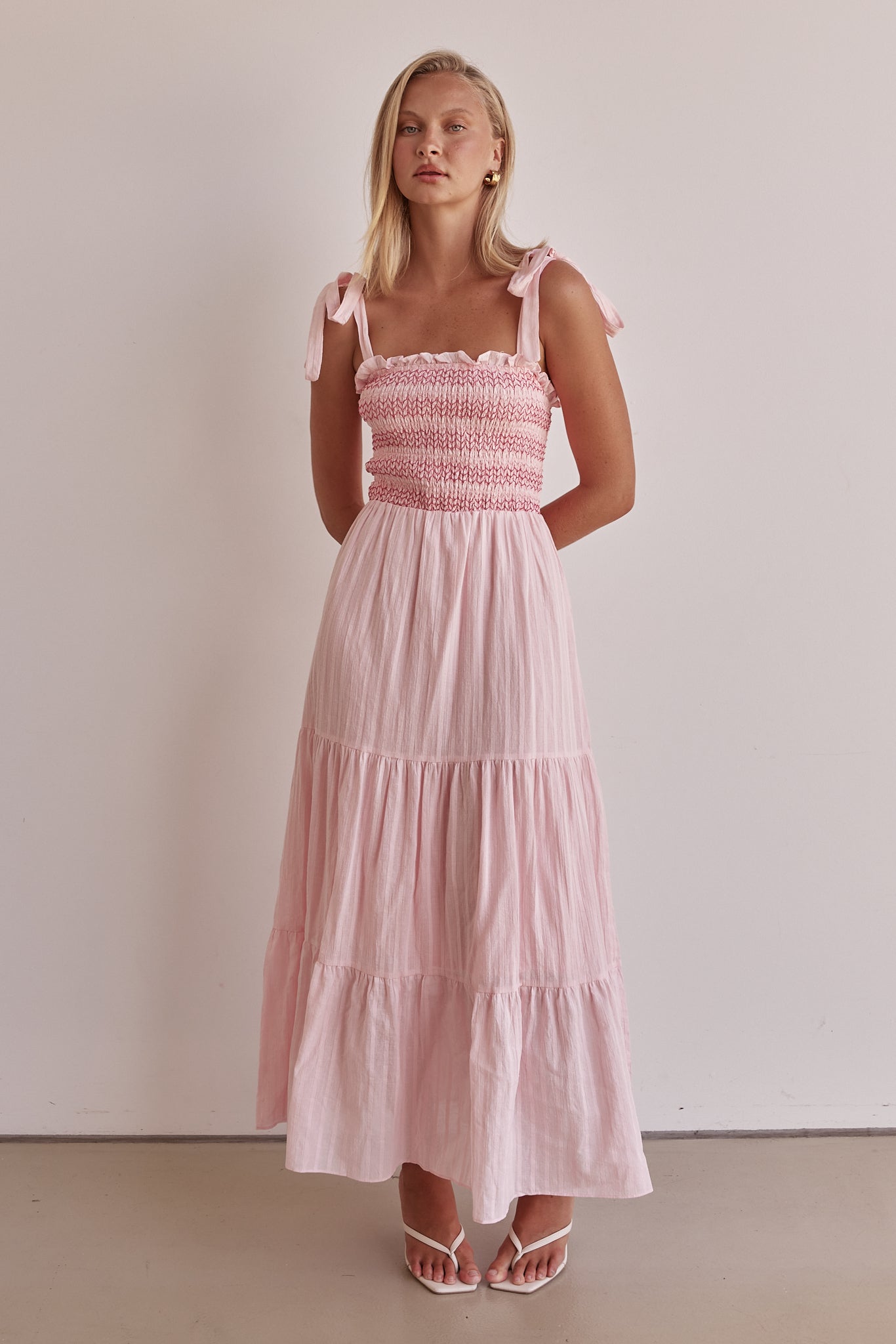 Leilani Maxi Dress (Pink)