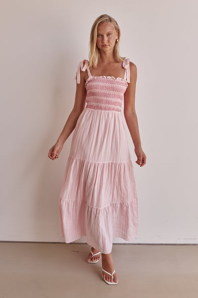 Leilani Maxi Dress (Pink)