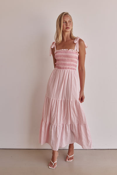 Leilani Maxi Dress (Pink)