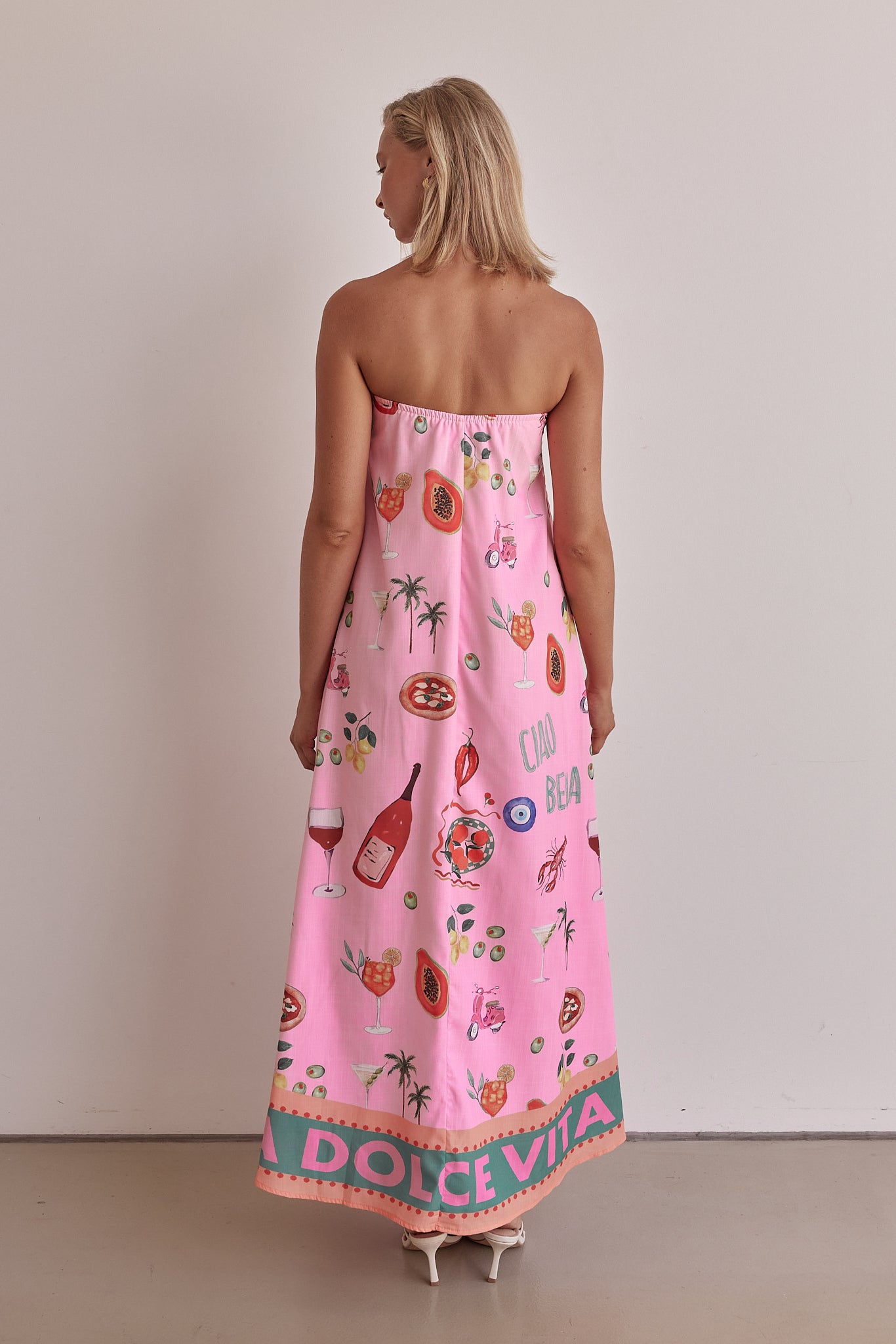 Sergio Maxi Dress (Pink)