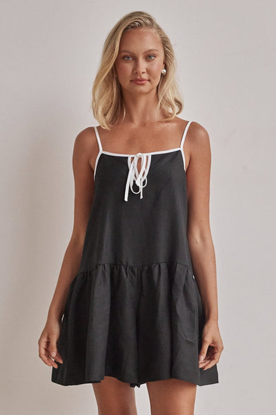 Monica Playsuit (Black)