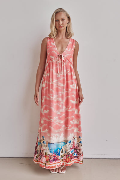 Trinity Maxi Dress (Pink)