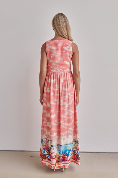 Trinity Maxi Dress (Pink)