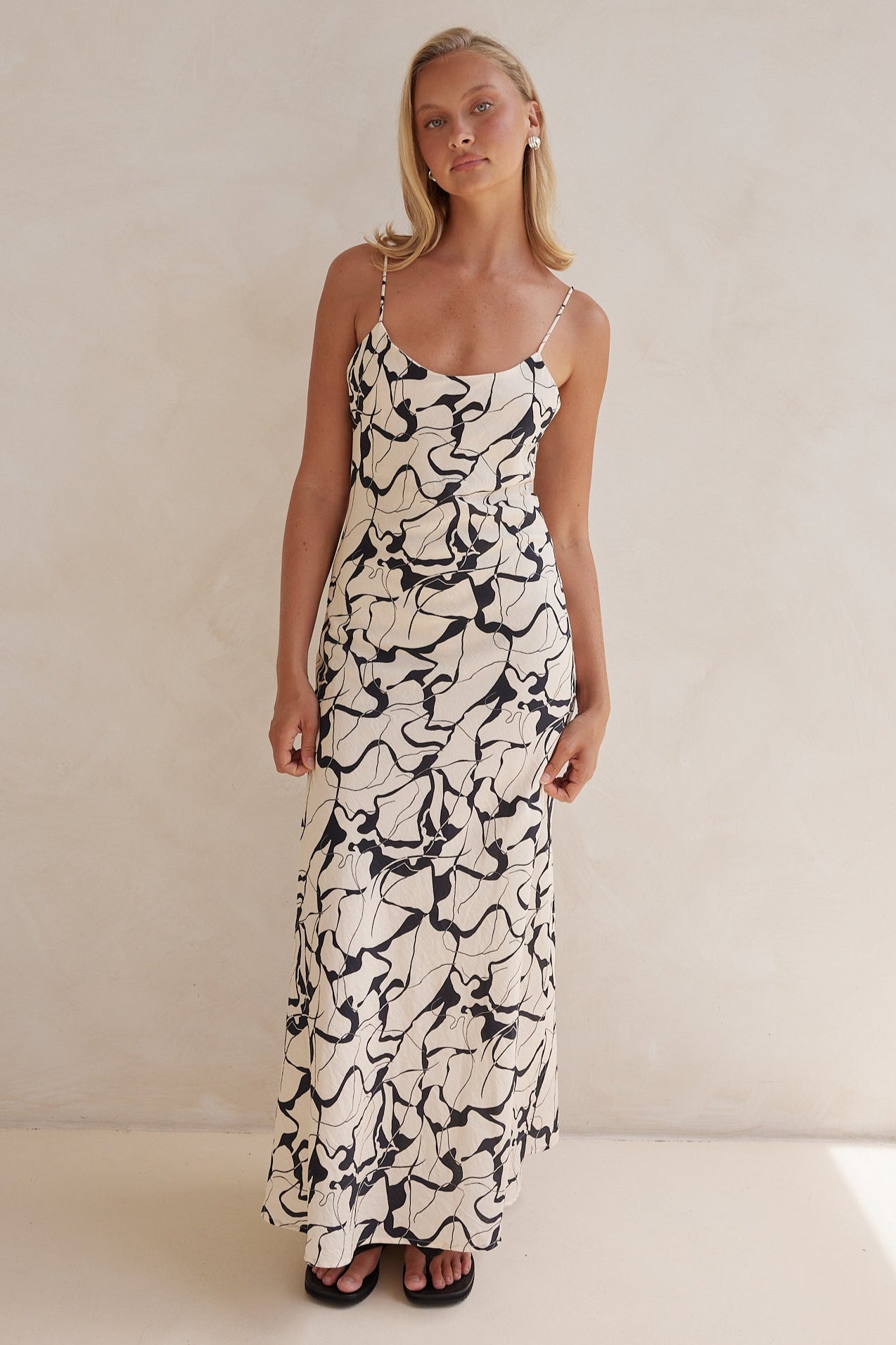 Mallorca Maxi Dress (Cream)