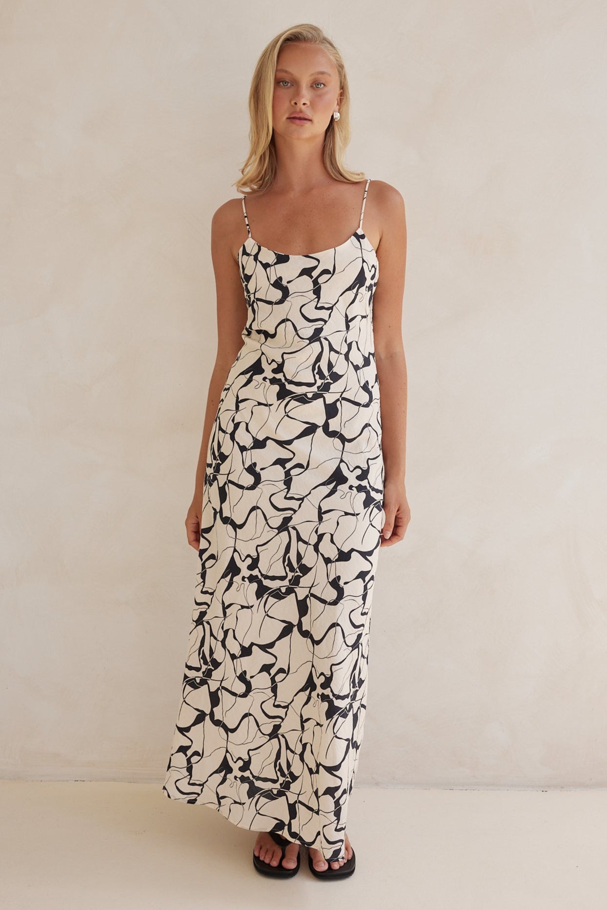 Mallorca Maxi Dress (Cream)