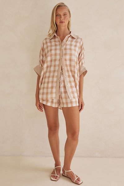 Beatrice Shirt (Beige)