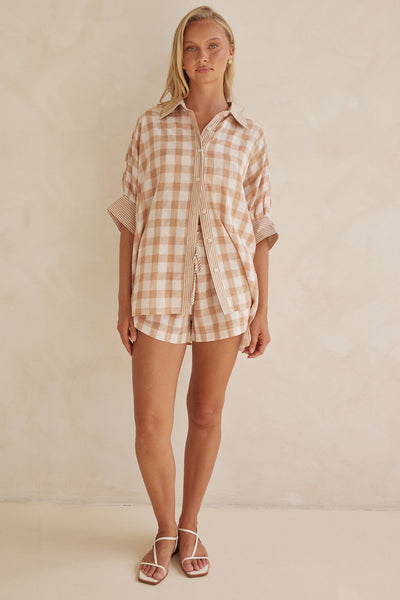 Beatrice Shirt (Beige)