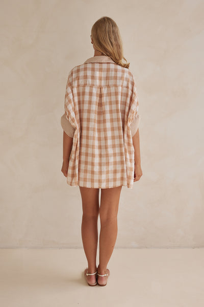 Beatrice Shirt (Beige)