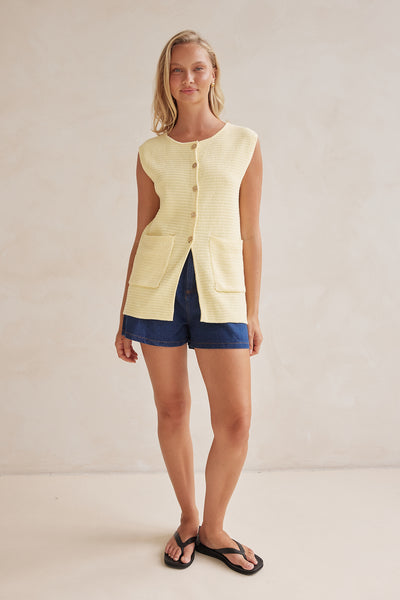 Freja Vest (Yellow)