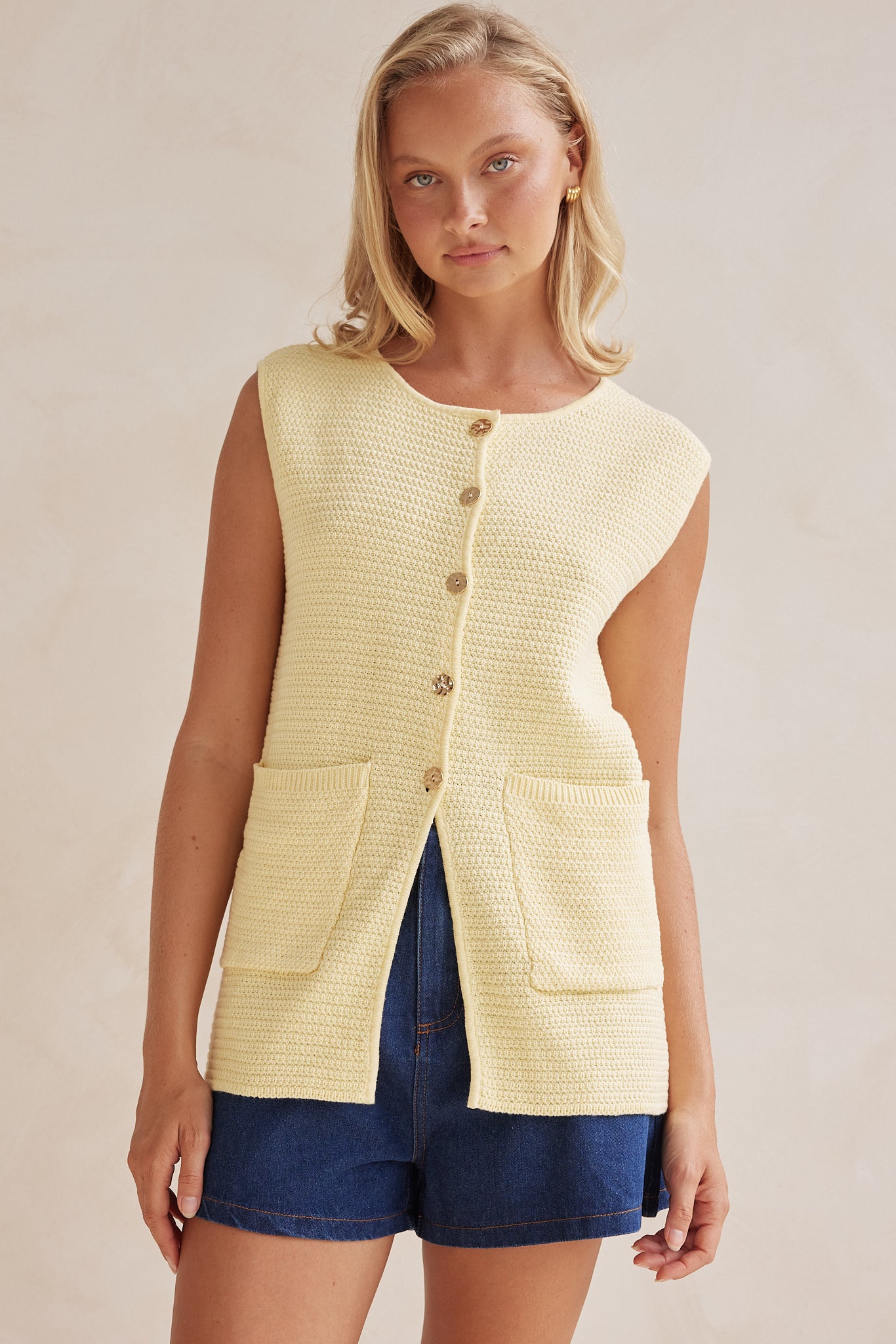 Freja Vest (Yellow)