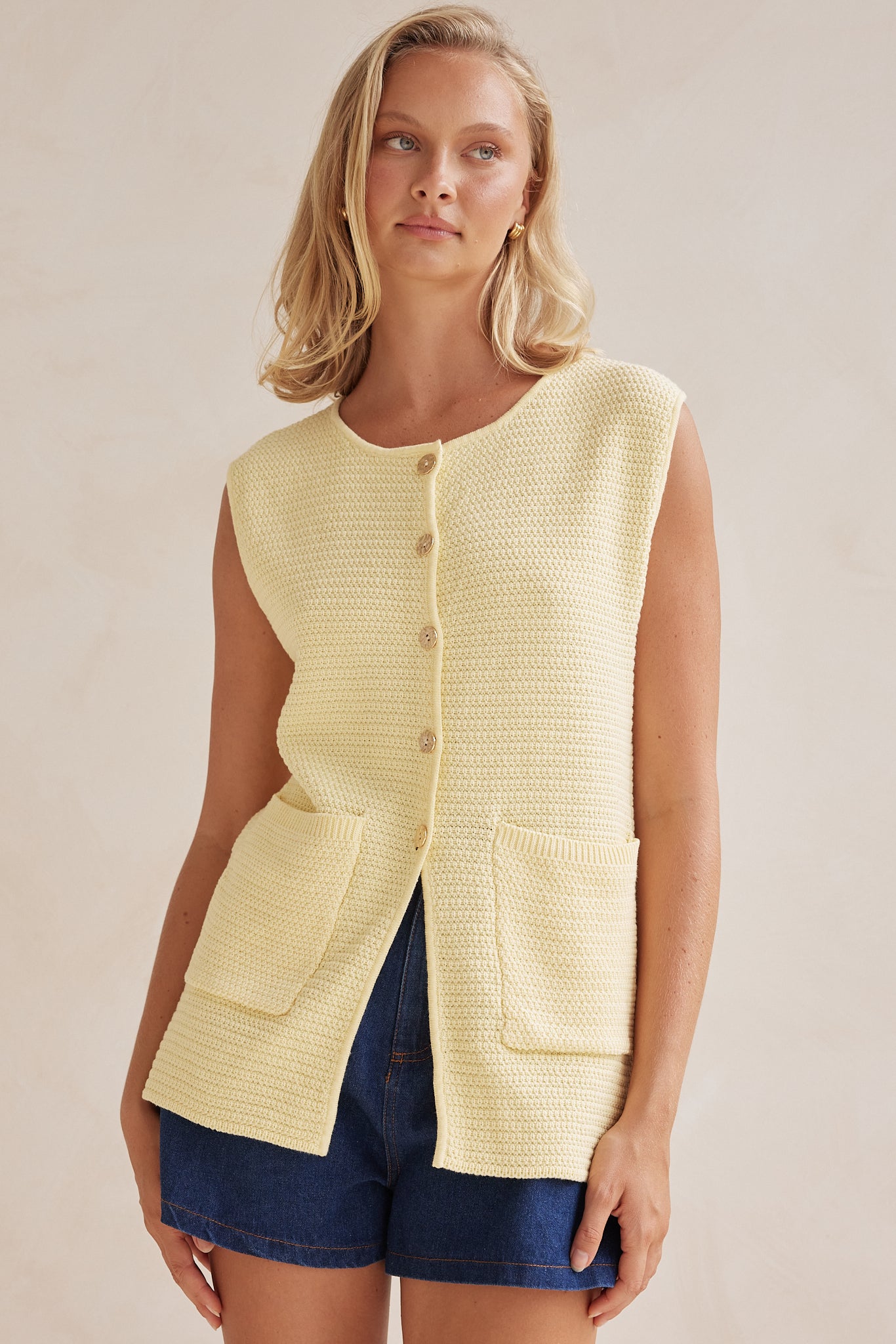 Freja Vest (Yellow)