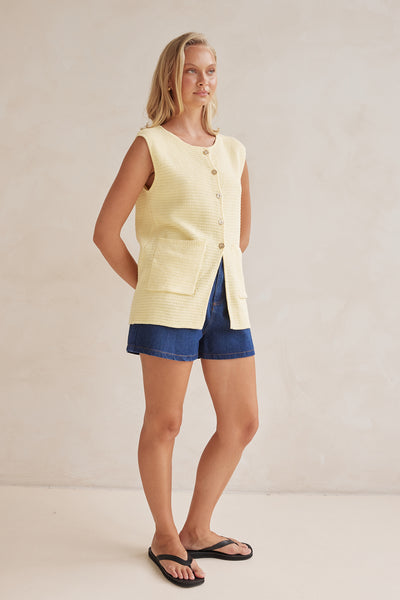 Freja Vest (Yellow)