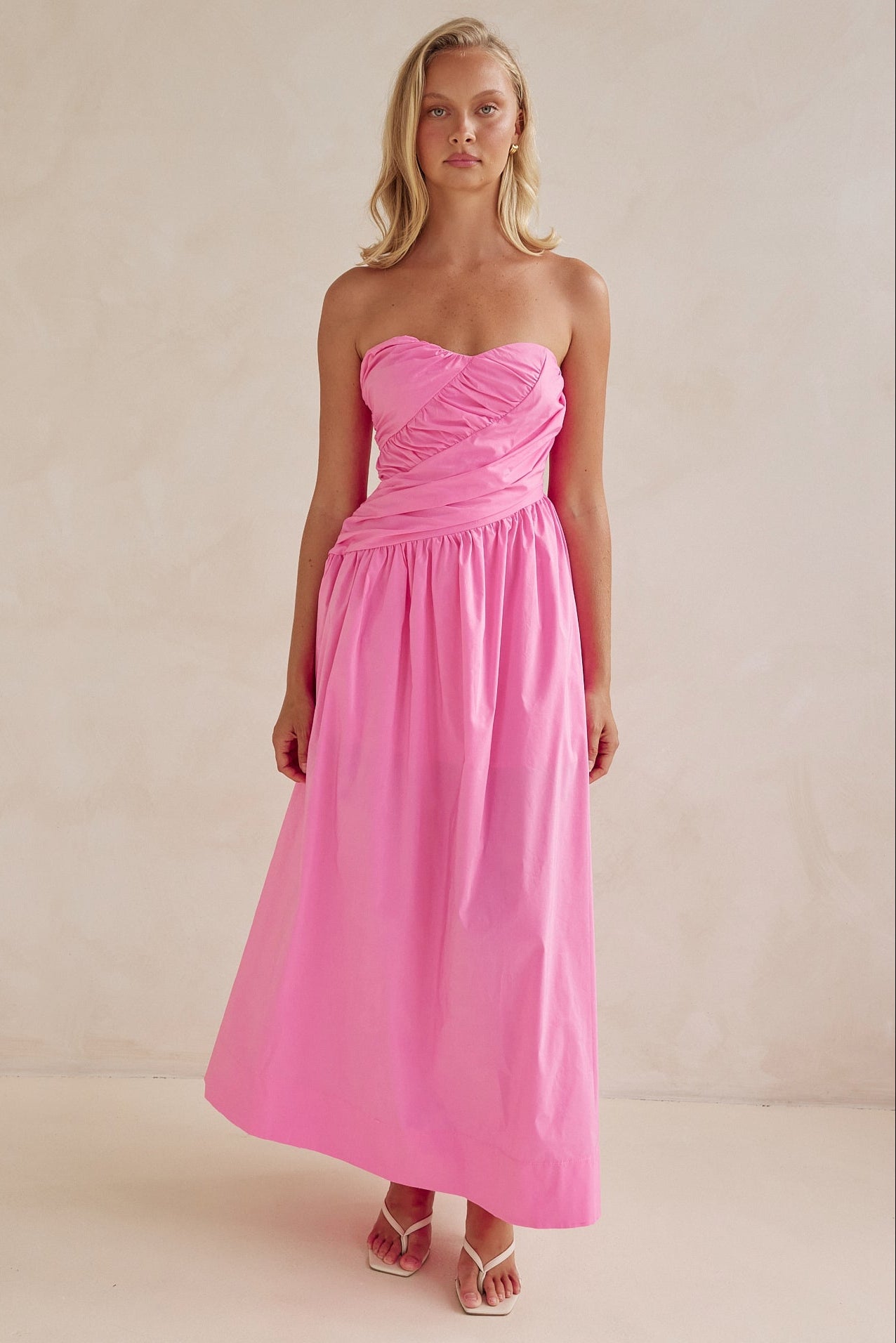 Elyse Maxi Dress (Pink)