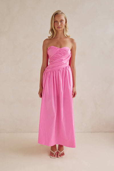 Elyse Maxi Dress (Pink)