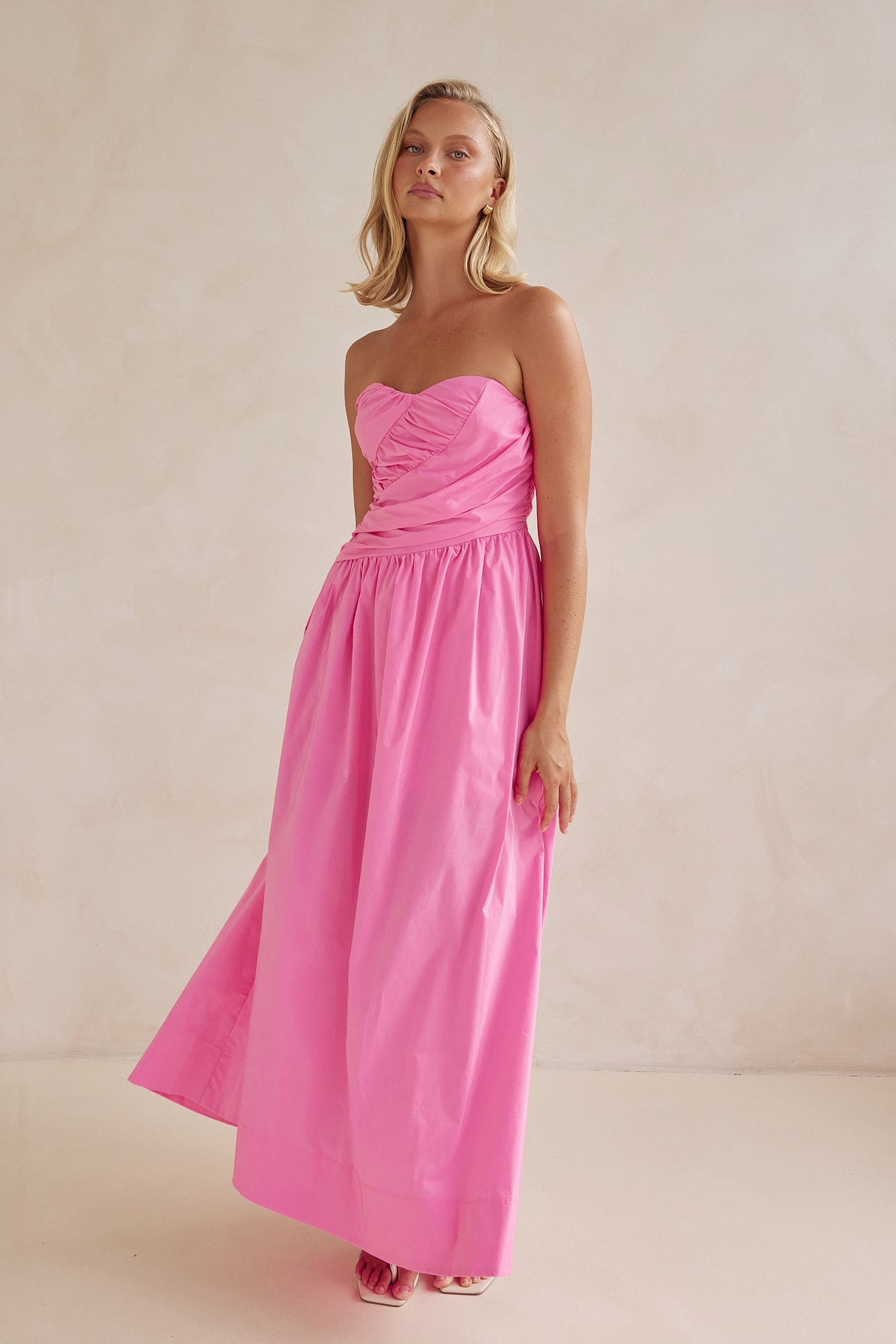 Elyse Maxi Dress (Pink)