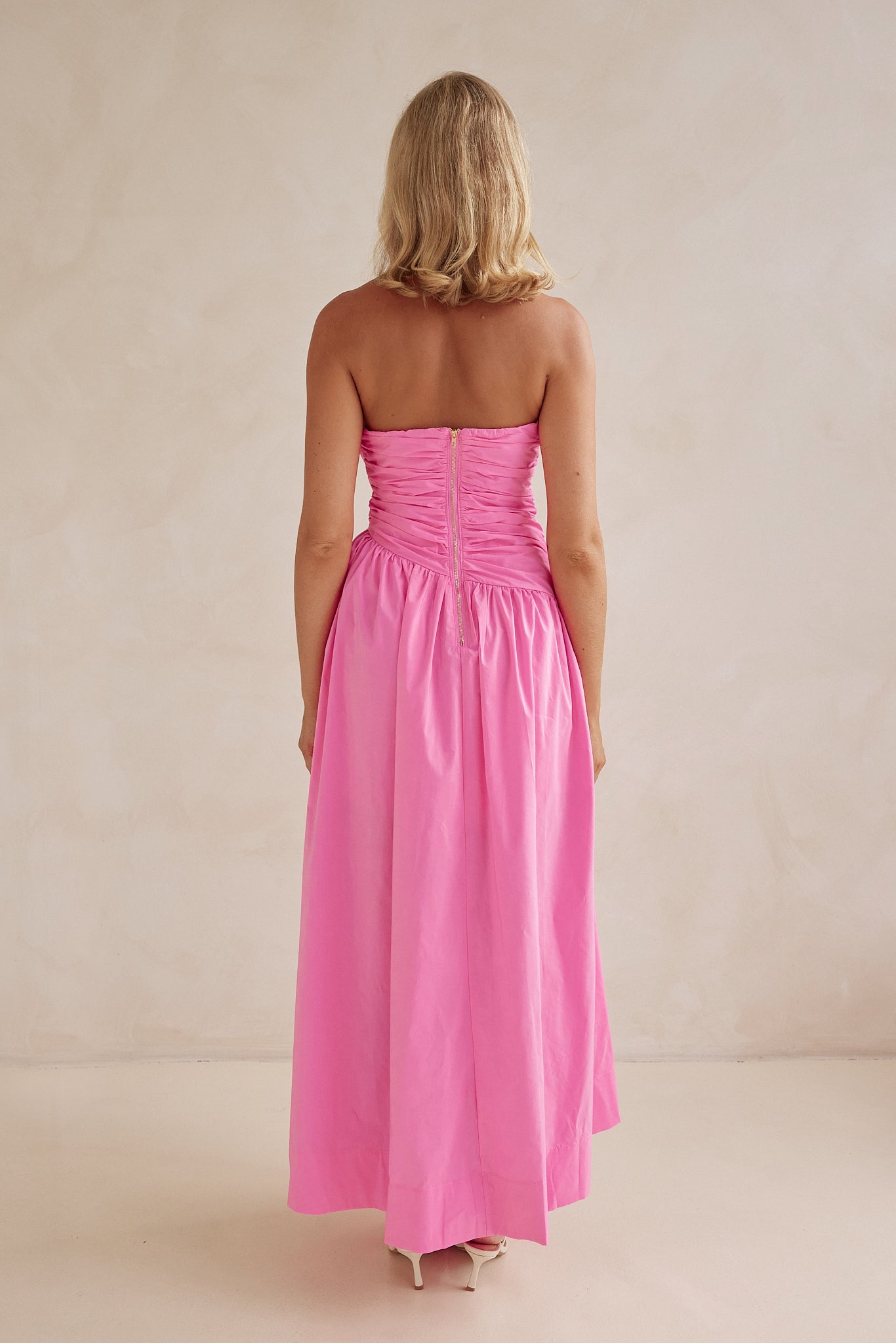 Elyse Maxi Dress (Pink)