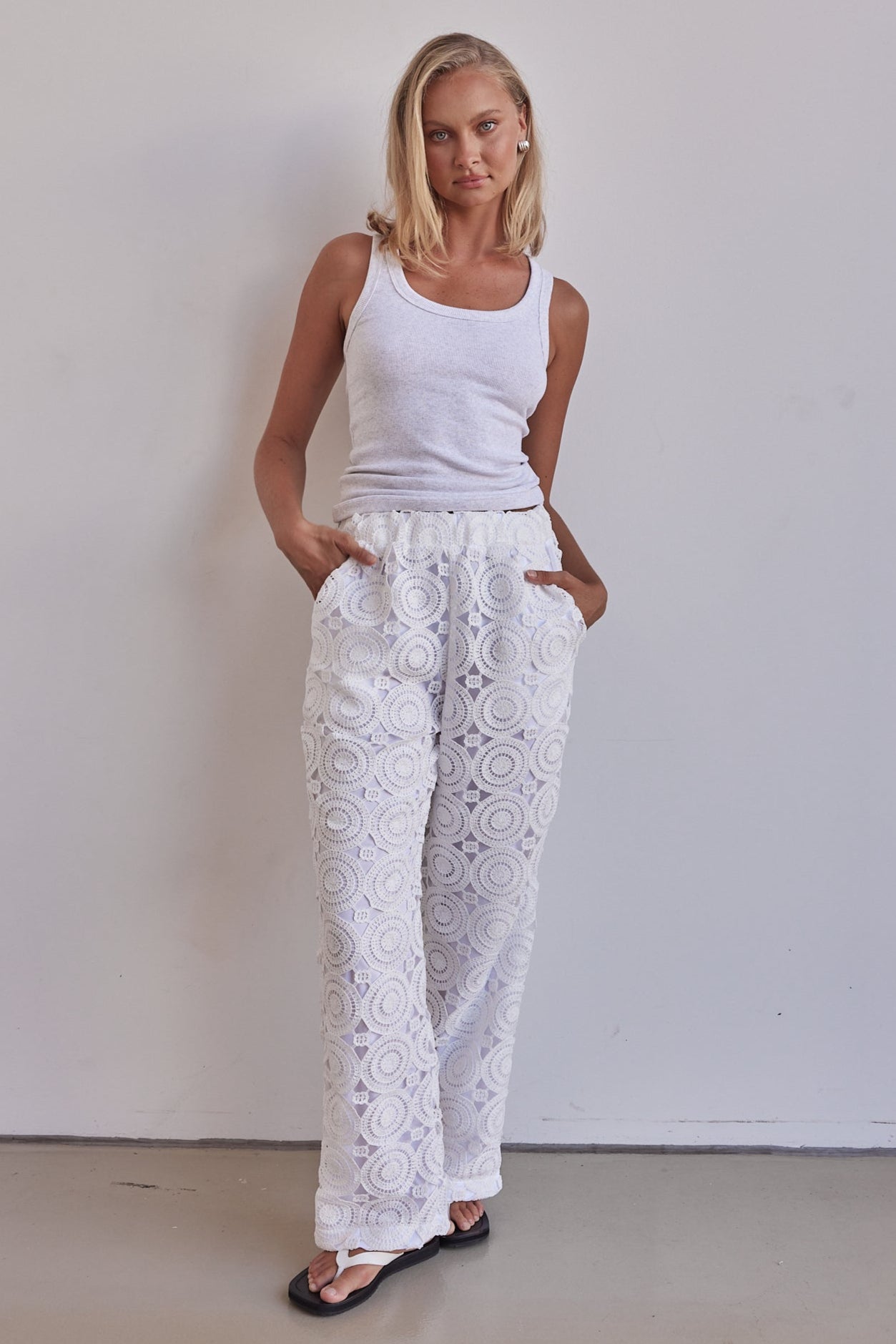 Carlotta Pant (White)