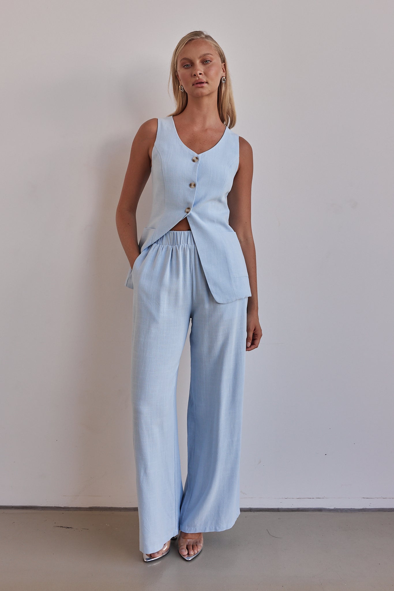 Colette Pants (Blue)