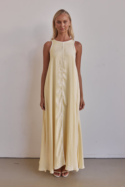 Palos Maxi Dress (Yellow)