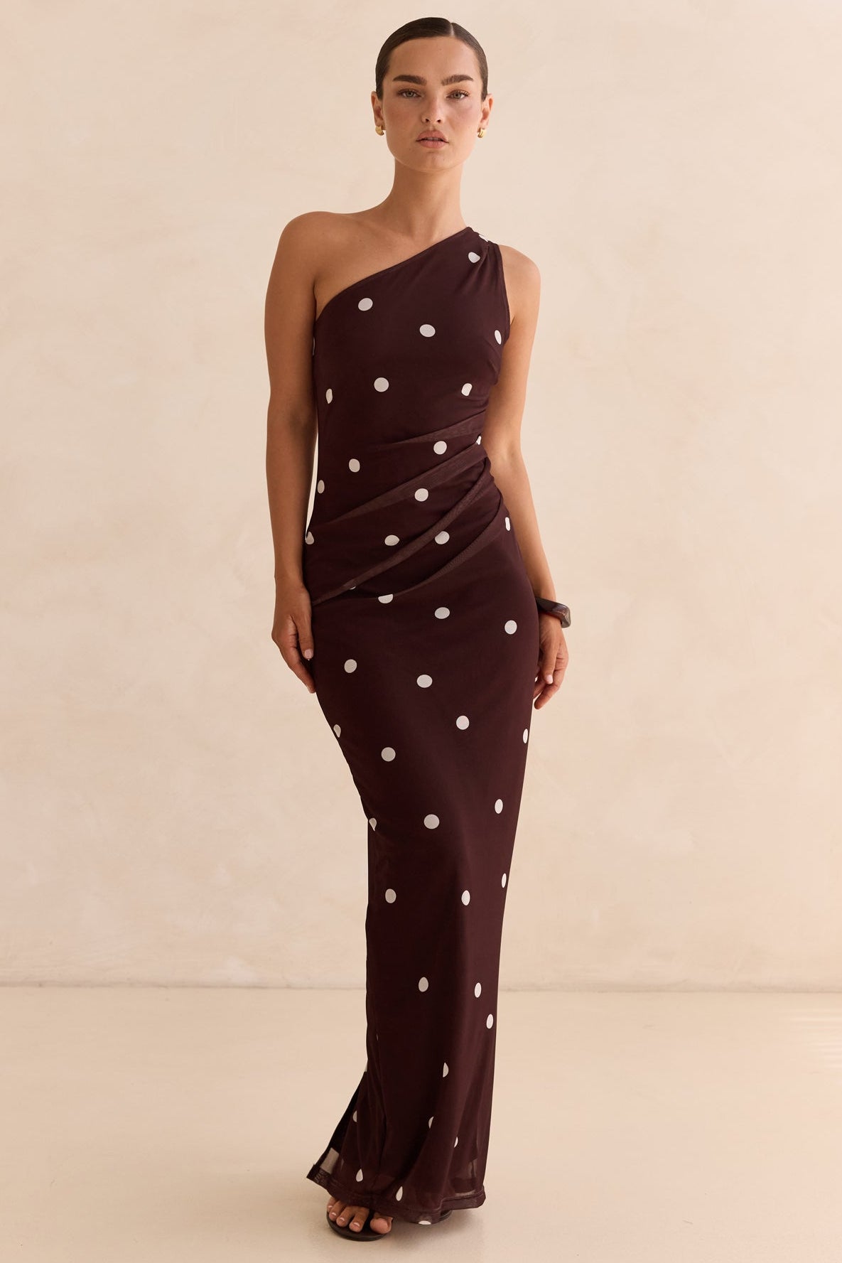 Allira Maxi Dress (Chocolate)