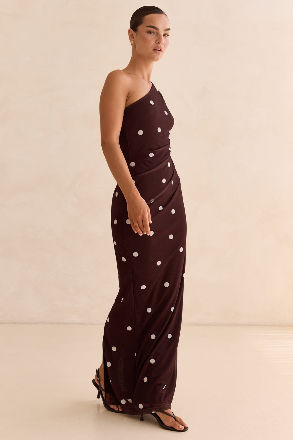 Allira Maxi Dress (Chocolate)