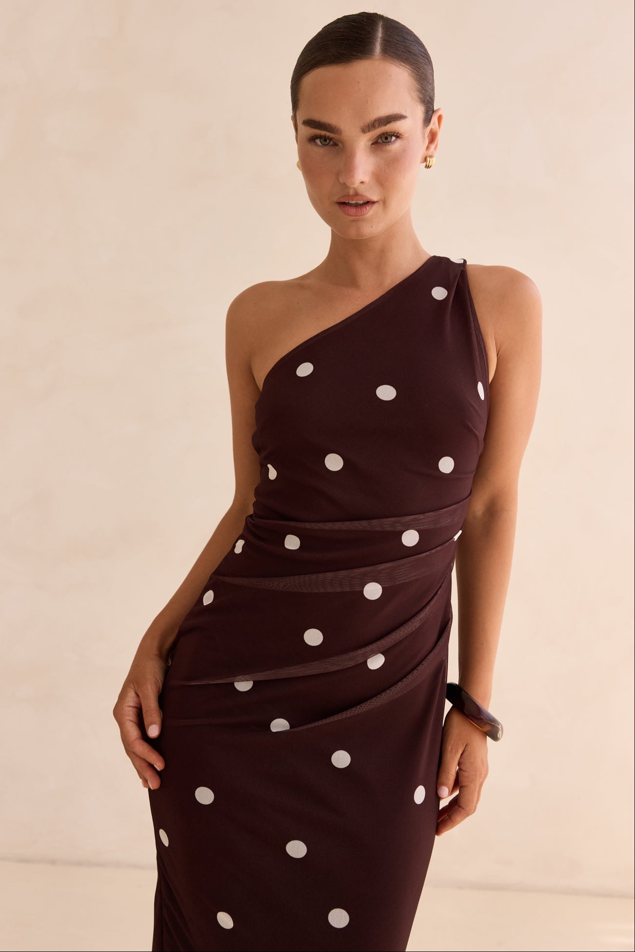 Allira Maxi Dress (Chocolate)