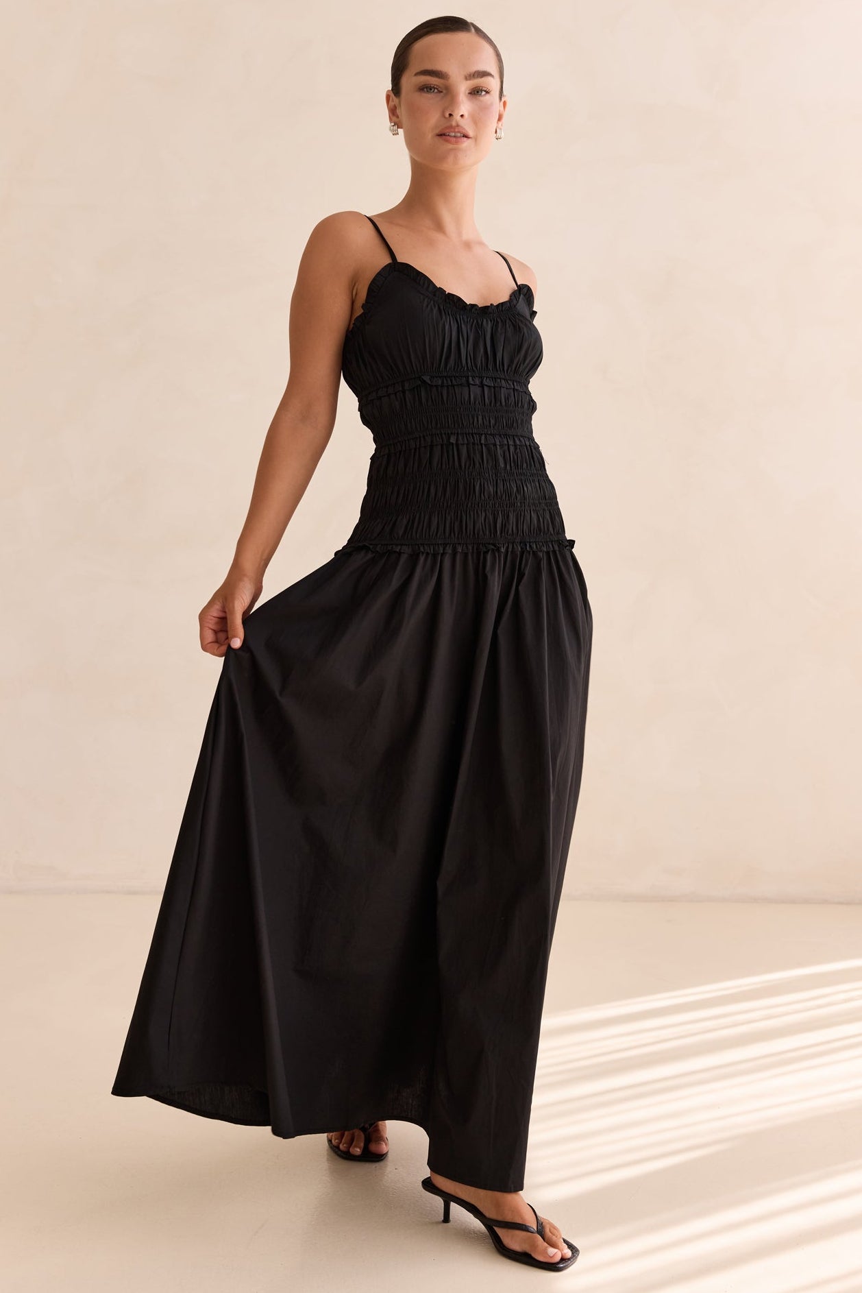 Brooke Maxi Dress (Black)
