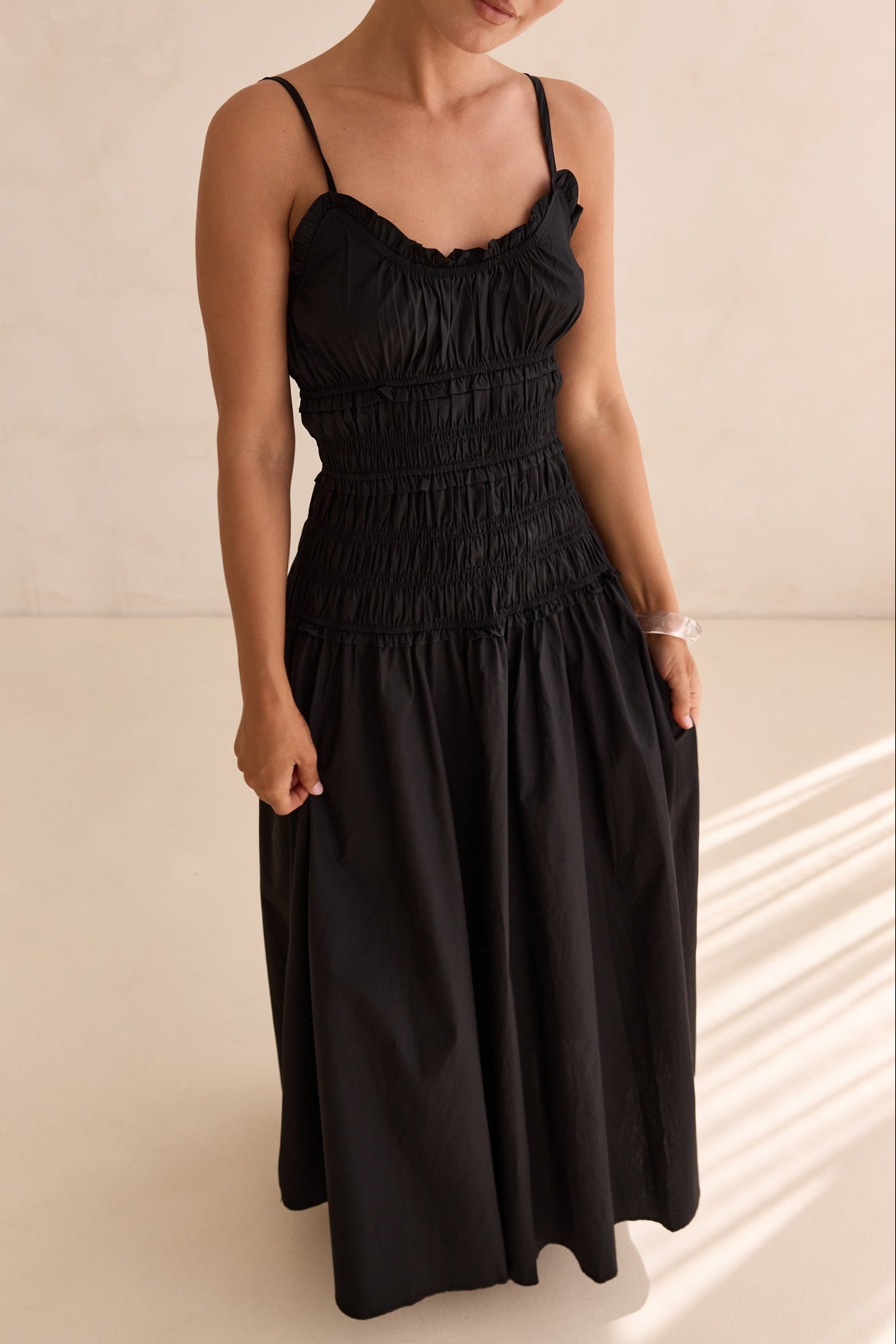 Brooke Maxi Dress (Black)