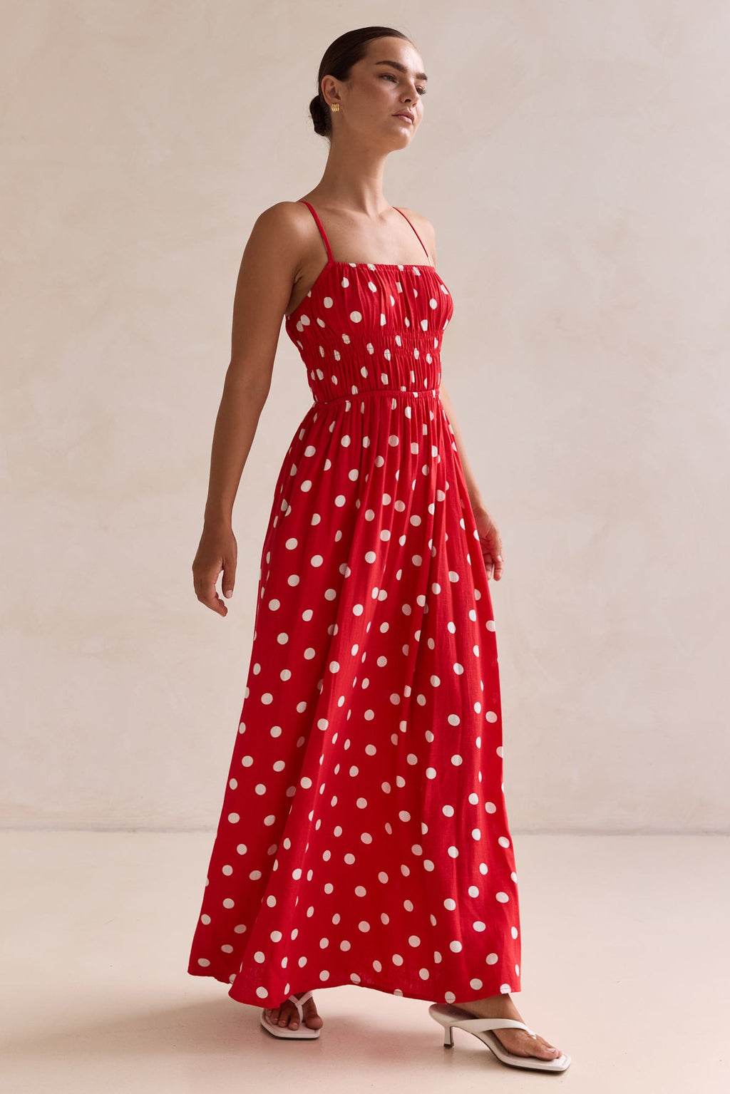 Clarissa Maxi Dress (Red)