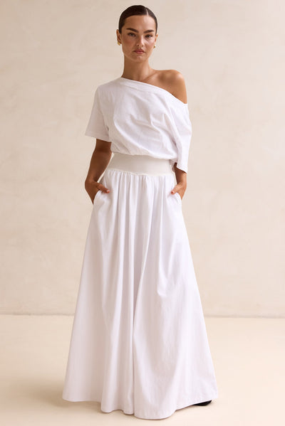 Kleo Maxi Dress (White)