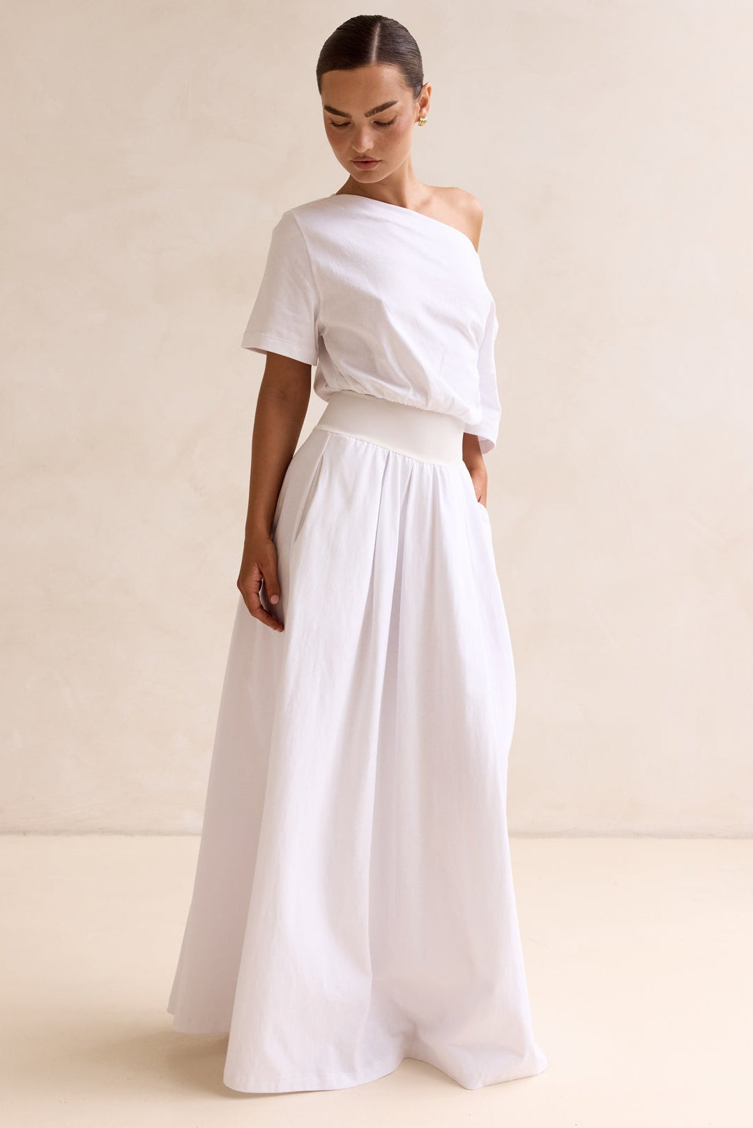 Kleo Maxi Dress (White)