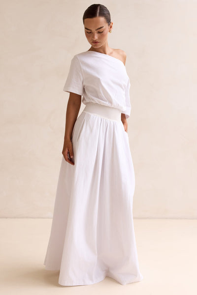 Kleo Maxi Dress (White)