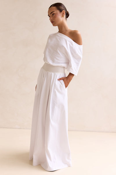 Kleo Maxi Dress (White)