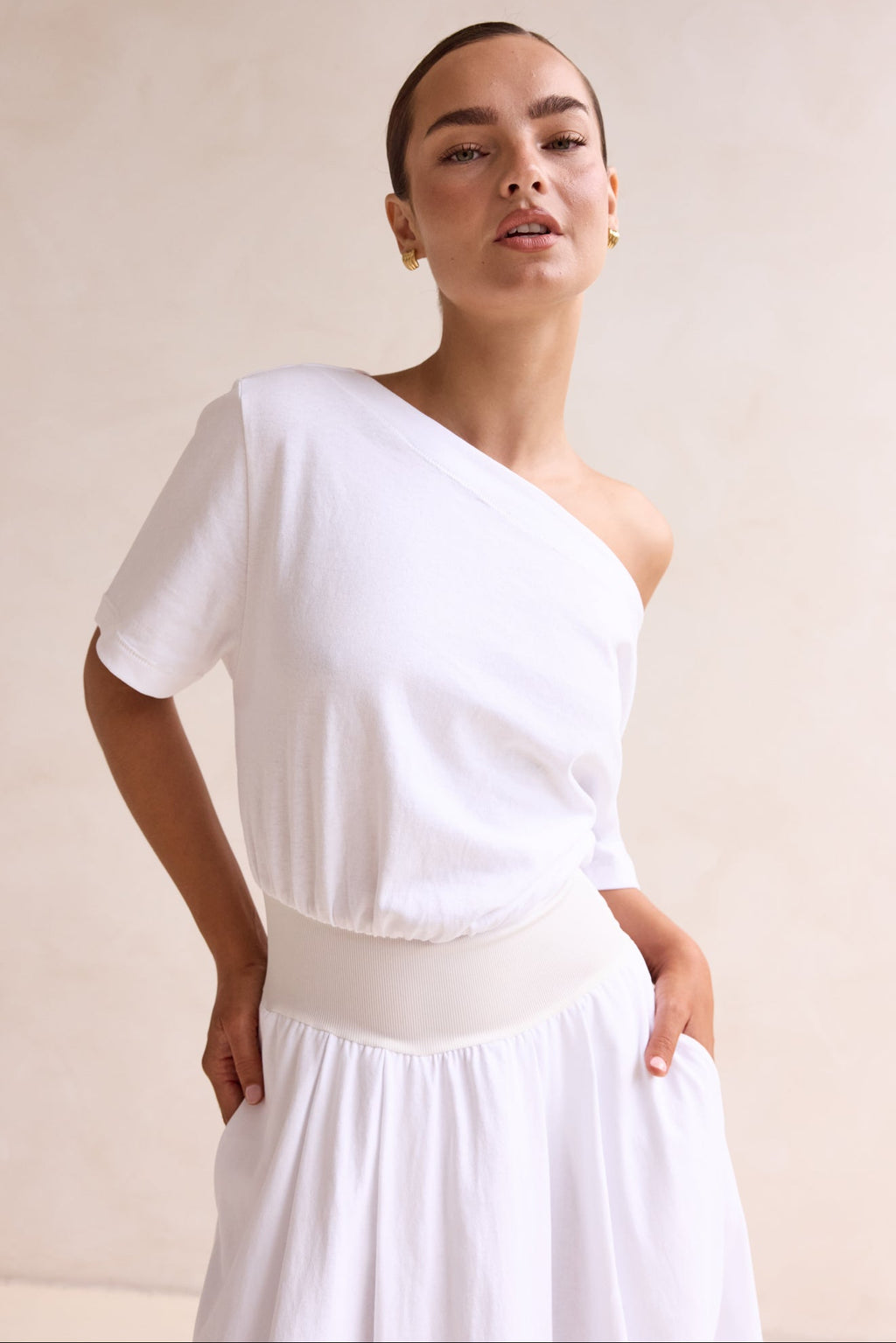 Kleo Maxi Dress (White)