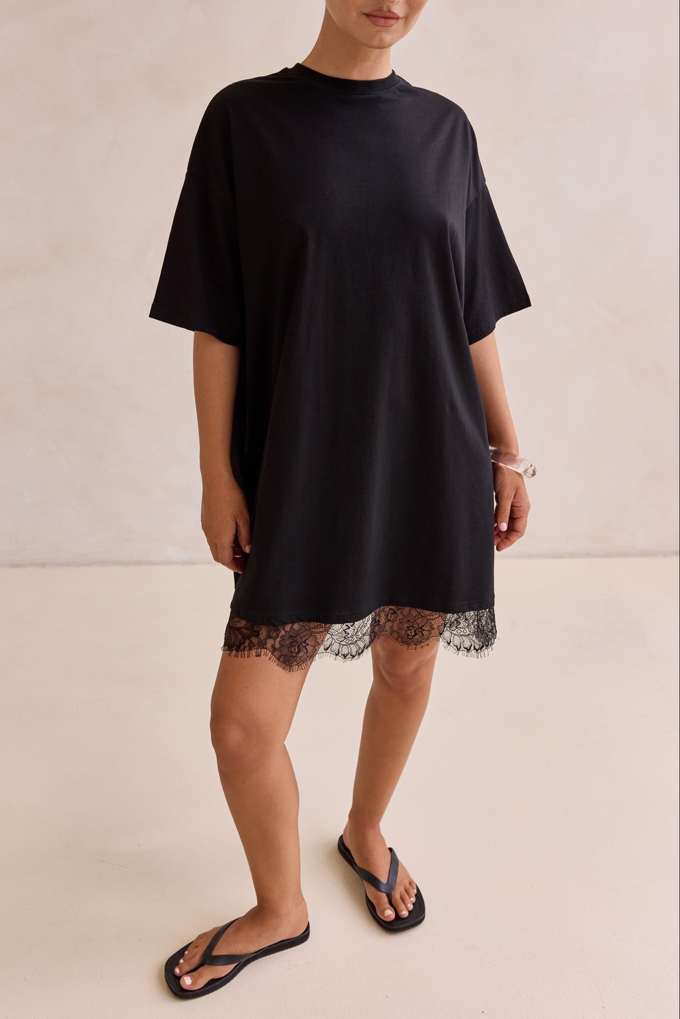 Edith Mini Dress (Black)