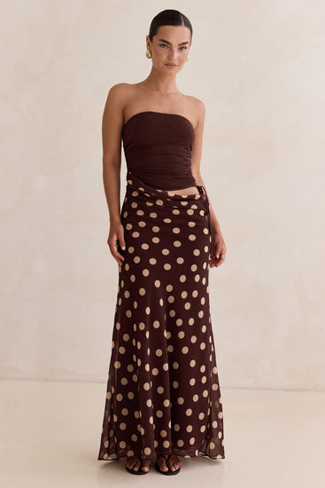 Bailey Maxi Dress (Chocolate)