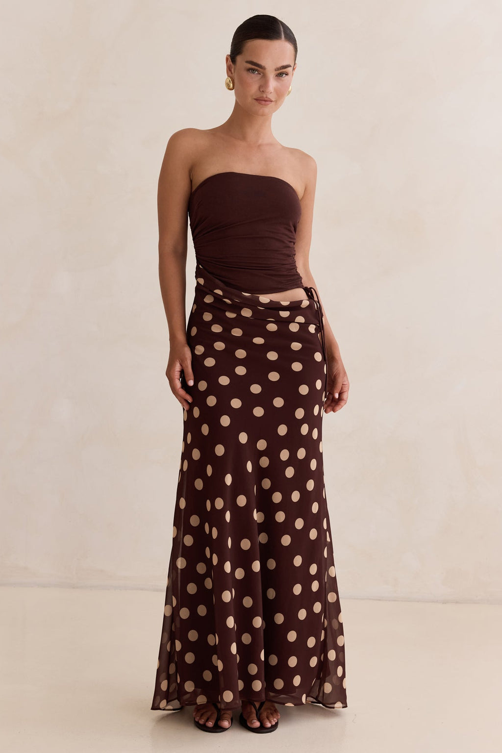 Bailey Maxi Dress (Chocolate)