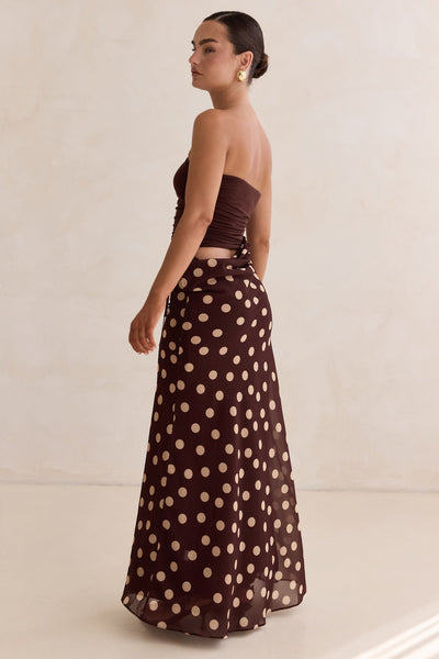 Bailey Maxi Dress (Chocolate)