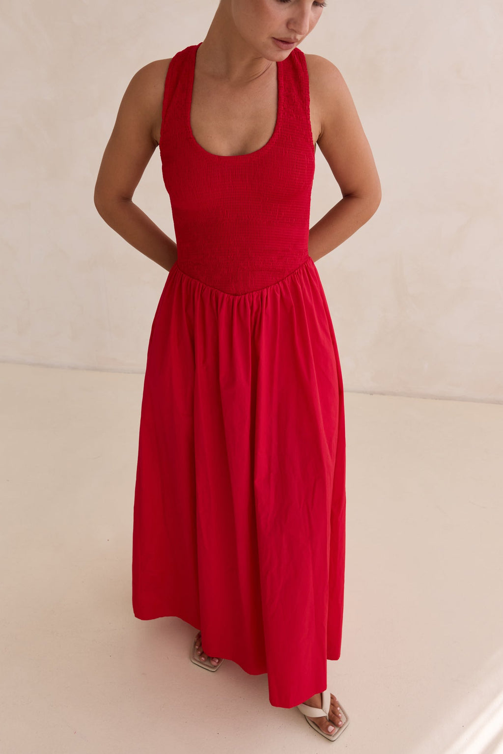 Soneva Maxi Dress (Red)