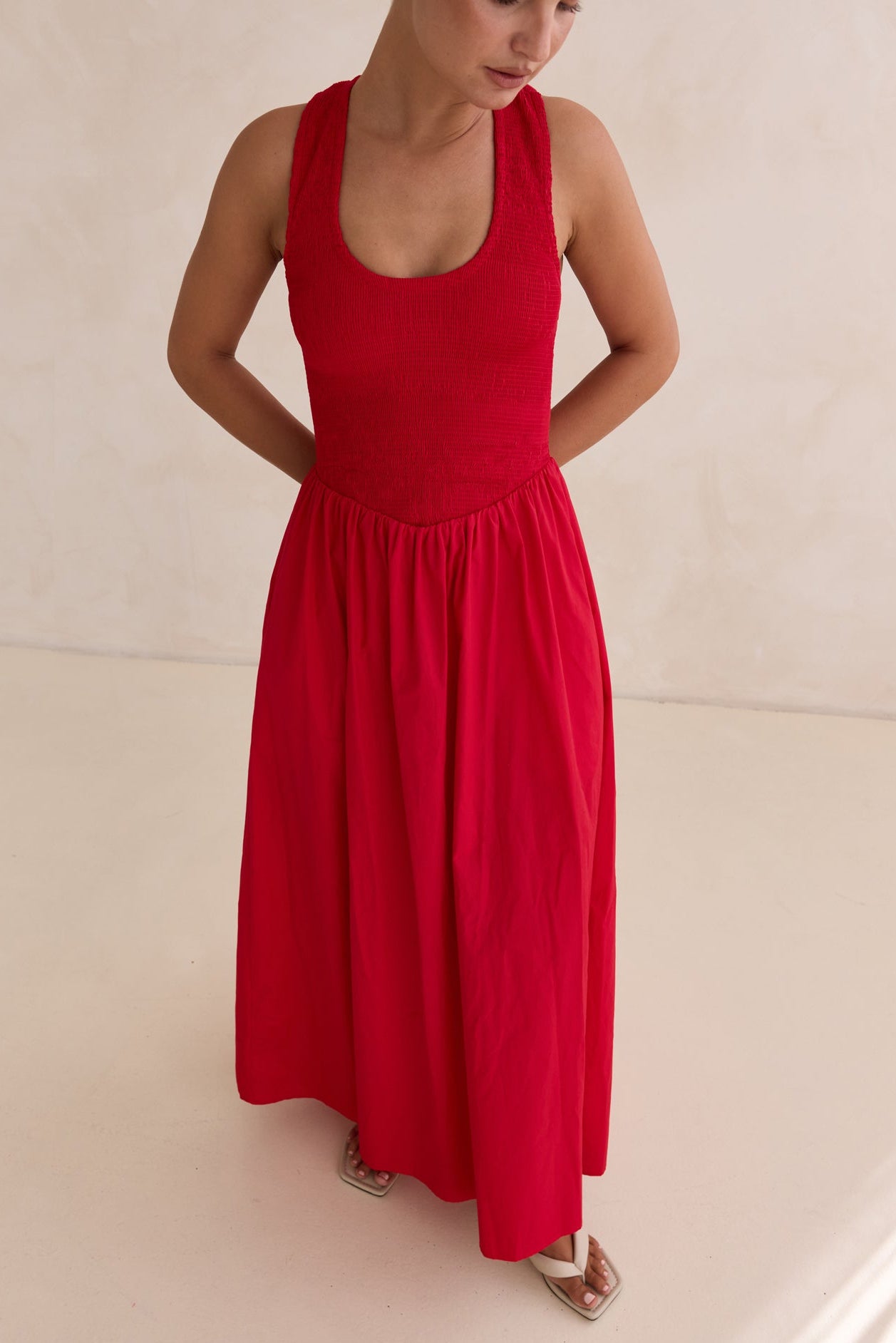 Soneva Maxi Dress (Red)